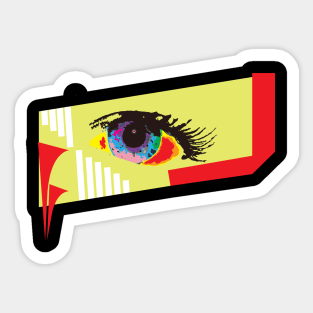 One Eye - Zine Culture Sticker